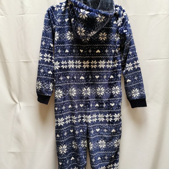 Snowflake Christmas Onesie Pyjamas - Picture 6 of 8
